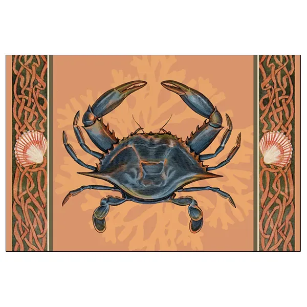 Sellers Publishing Ocean Crab placemats 50 stuks papier