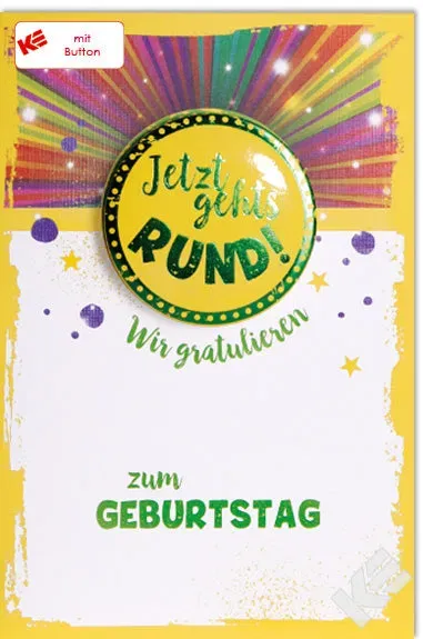 Kurt Eulzer World of Button 51-1221 wenskaart 1 stuk bont