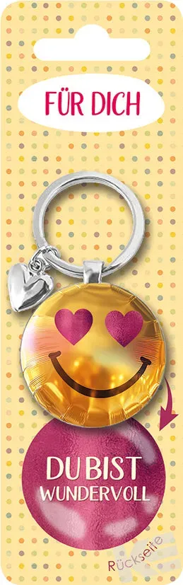 Kurt Eulzer 01-0844 sleutelhanger Smile 40mm
