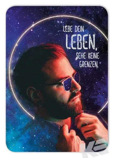 Kurt Eulzer 30-0139 ansichtkaart man met bril 10 stuks