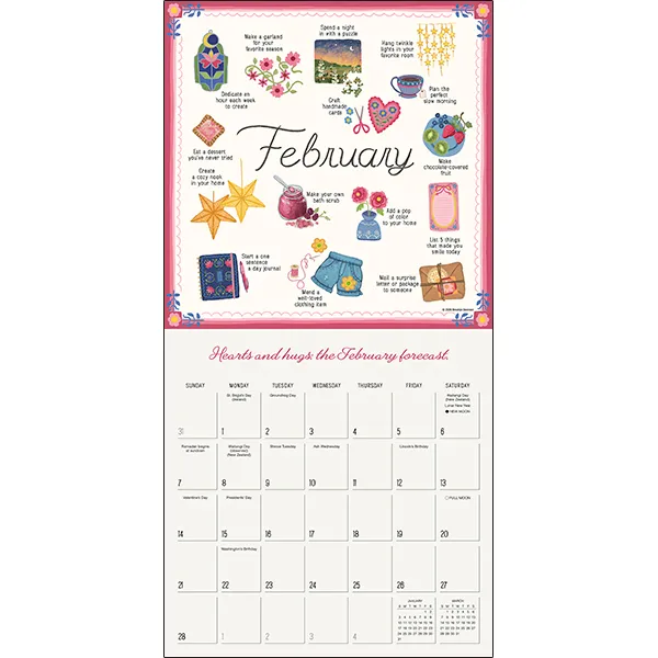 Sellers Publishing Moments That Matter 2027 wandkalender aquarel