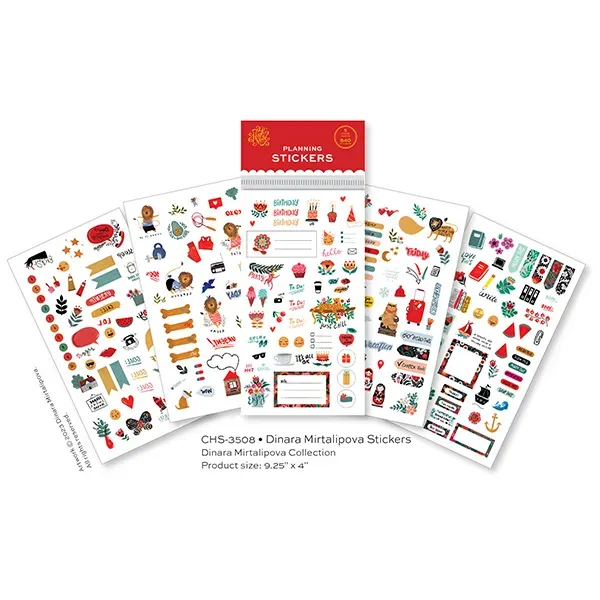 Sellers Publishing Mirtalipova plannerstickers 540 stuks
