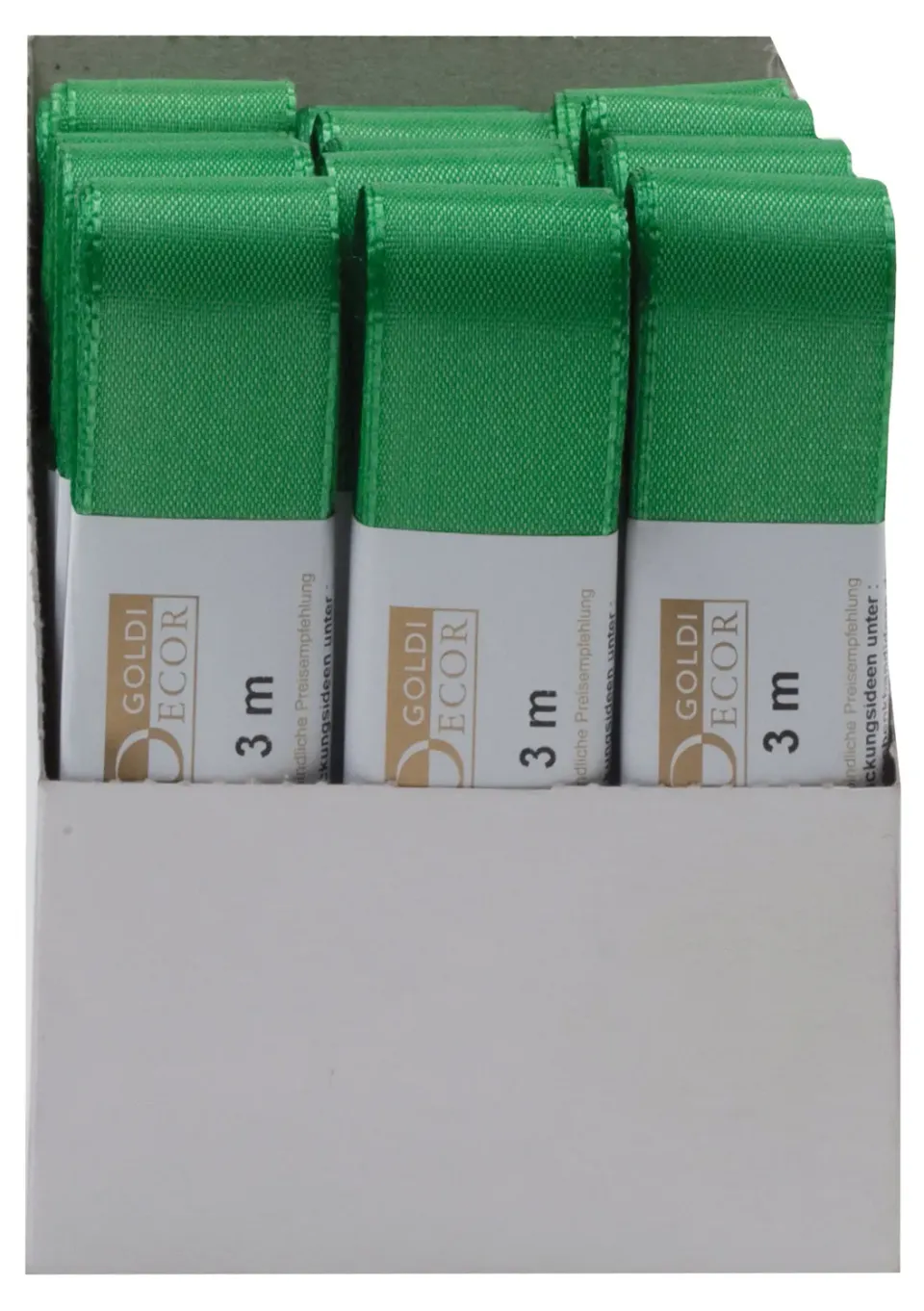 Kurt Eulzer 02-0569 taftlint donkergroen 25mm x 3m 15 stuks