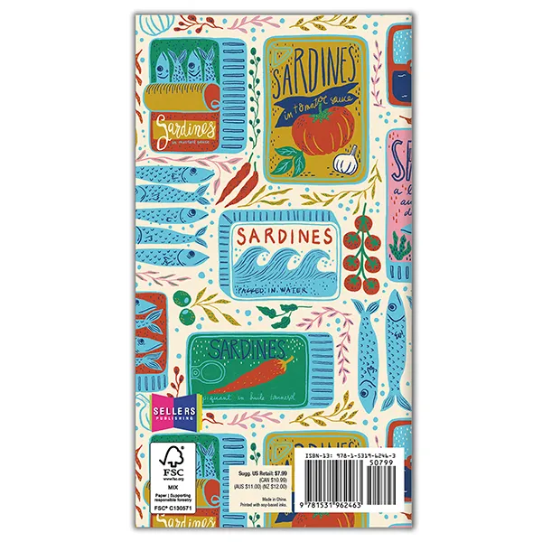 Sellers Publishing Sardine Sensation 2027 zakagenda pocket
