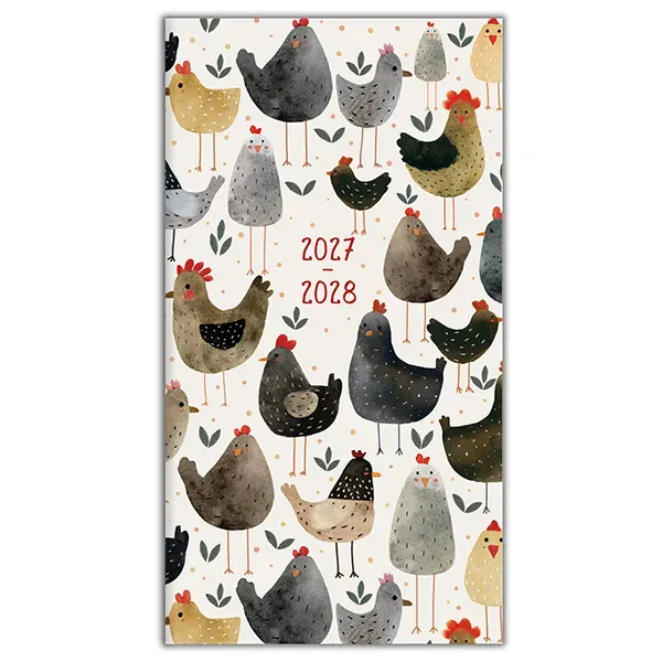 Sellers Publishing Happy Hens 2027 zakagenda 29 maanden