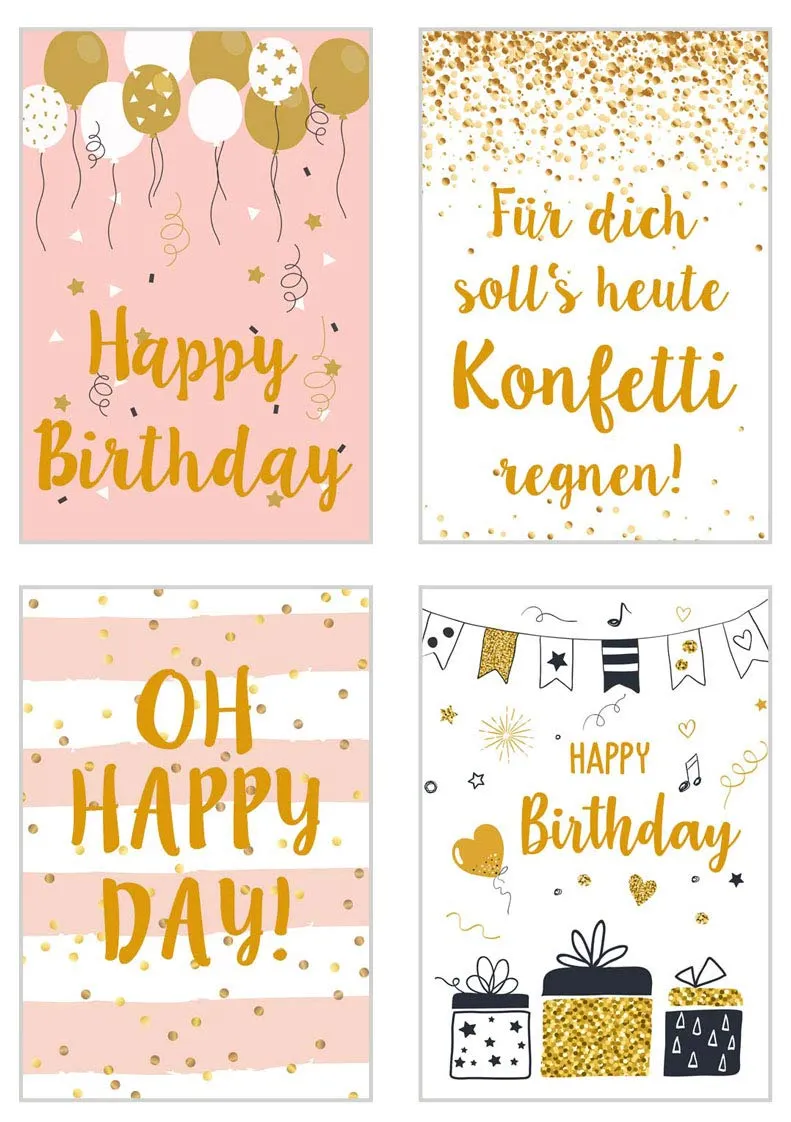 Edition Seidel 20233 spreukenkaarten set 30 stuks