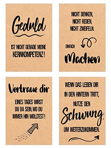 Edition Seidel Leben Momente SW02 Postkaarten 36 stuks Kraft