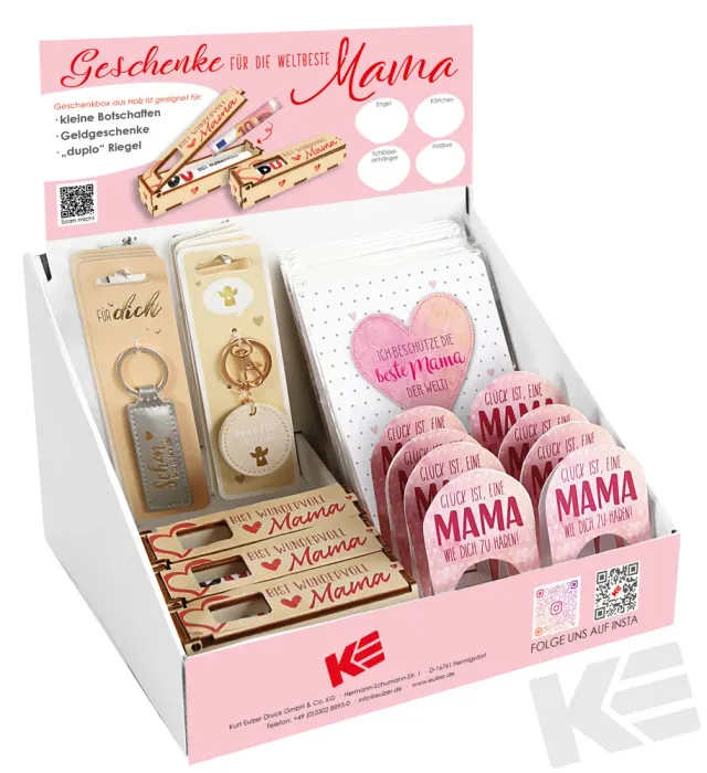 Kurt Eulzer 01-0279 display Mama cadeauset met kaarten