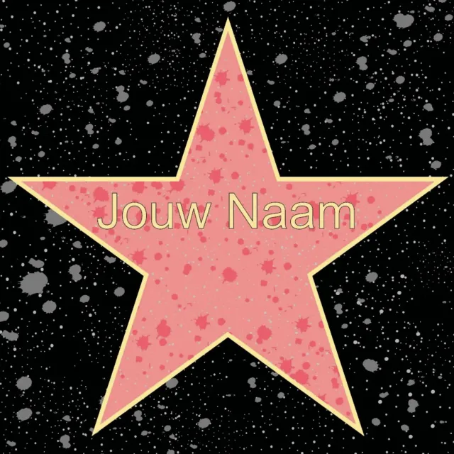 Gozi Walk of Fame Stoeptegel tegel persoonlijk