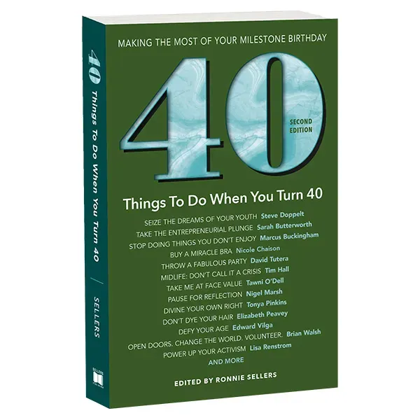 Sellers Publishing 40 Things To Do When You Turn 40 boek Revised 2nd Edition