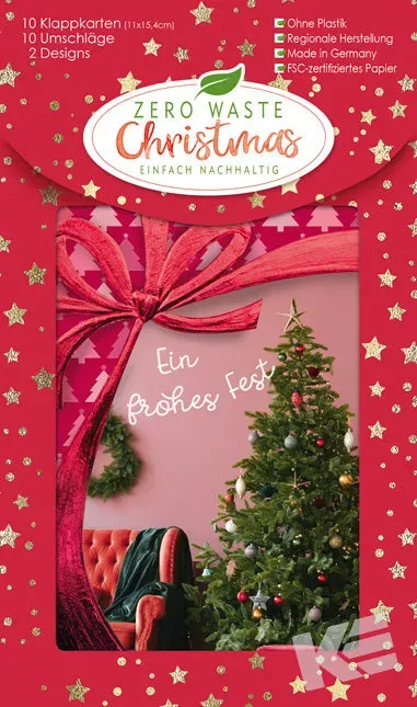 Kurt Eulzer 22-5786 kerstkaarten 10 stuks met envelop