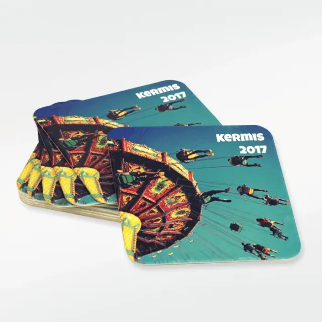 Gozi bierviltjes eigen ontwerp full colour rond