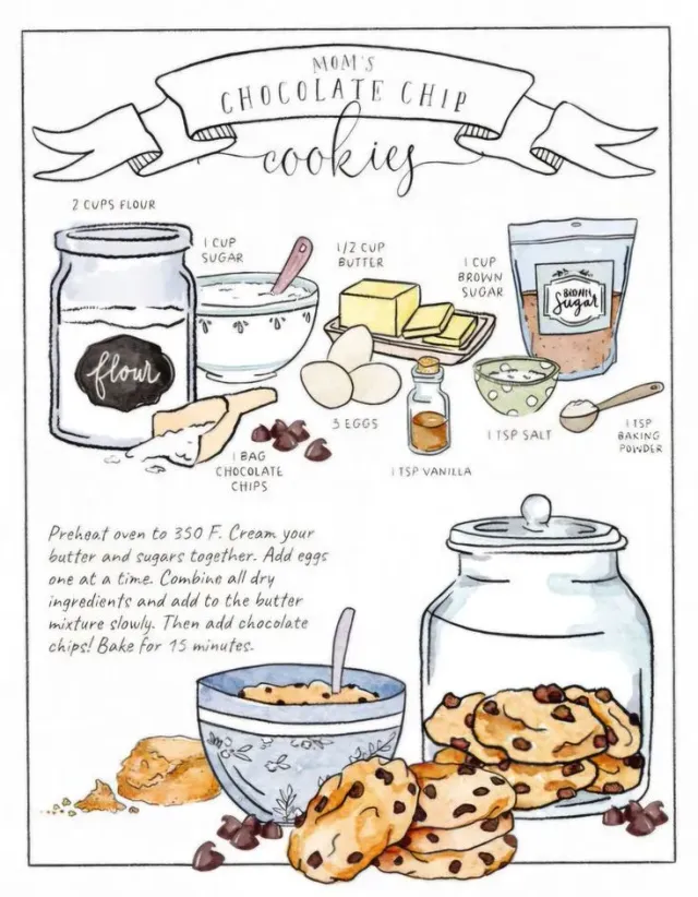 Blad & Beeld Recept tekenen workshop met illustratie