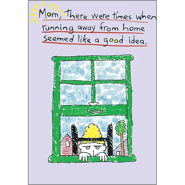 Sellers Publishing Mother’s Day Humor M2917A moederdagkaart 4 stuks
