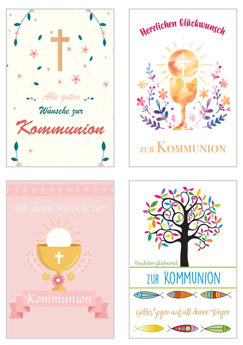 Edition Seidel 20517 communiekaarten set 12 met envelop