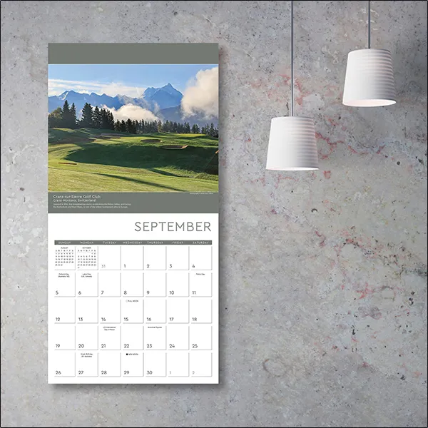 Sellers Publishing Golf Premier Courses 2027 wandkalender
