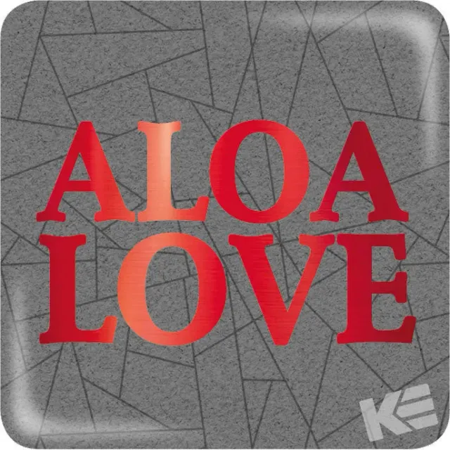 Kurt Eulzer 01-0428 magneetbutton Aloa Love 3 stuks