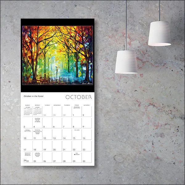 Sellers Publishing Impressions of Light 2027 Wandkalender