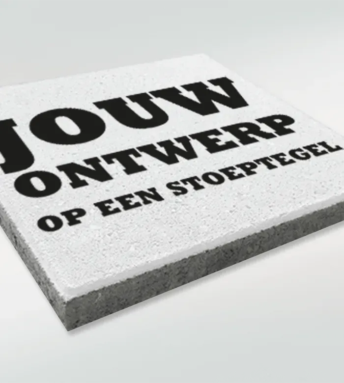 Gozi Stoeptegel 50x50cm bedrukt met eigen ontwerp