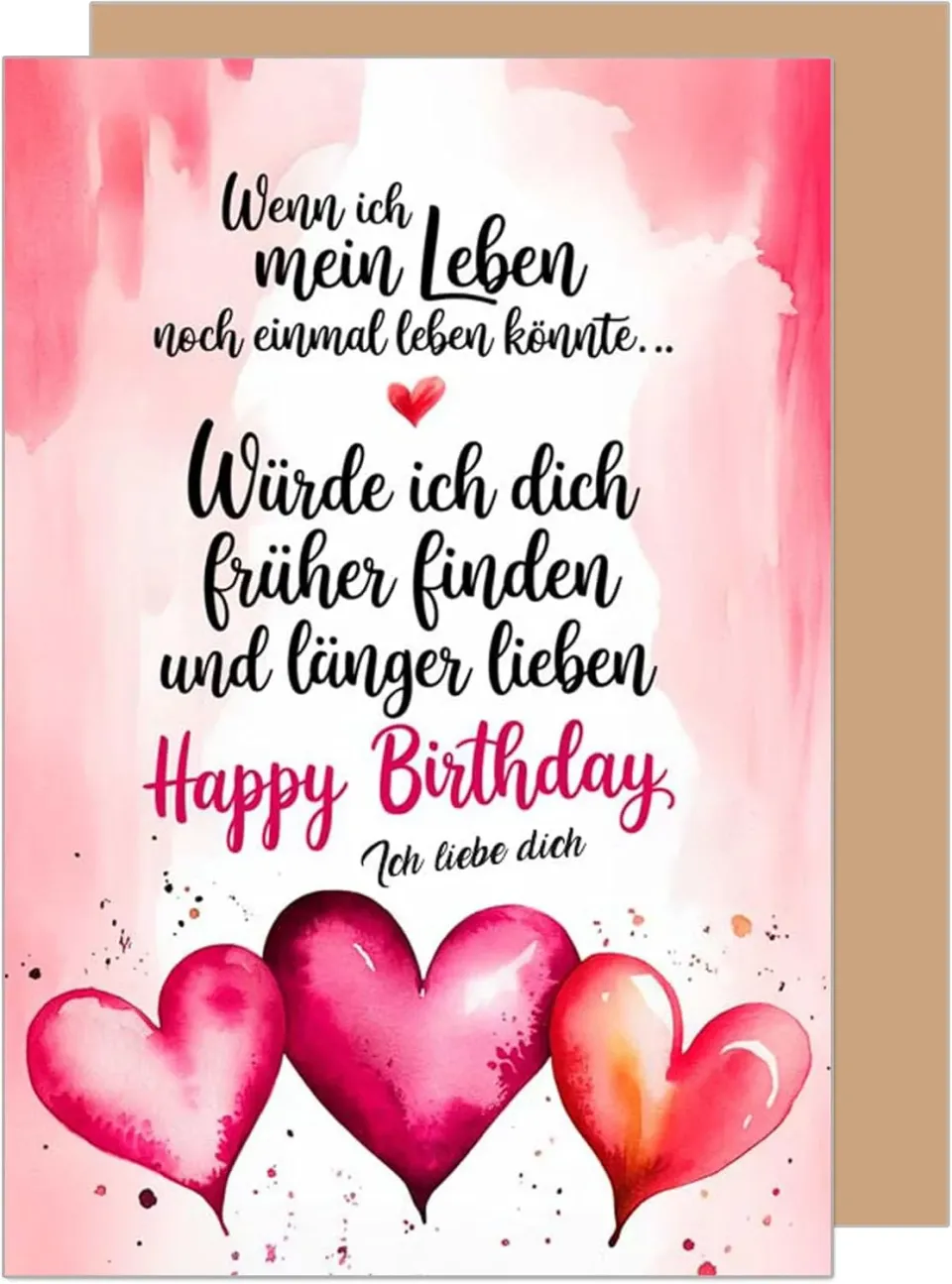 Edition Seidel Premium verjaardagskaart G3619 SW024 ballon met envelop