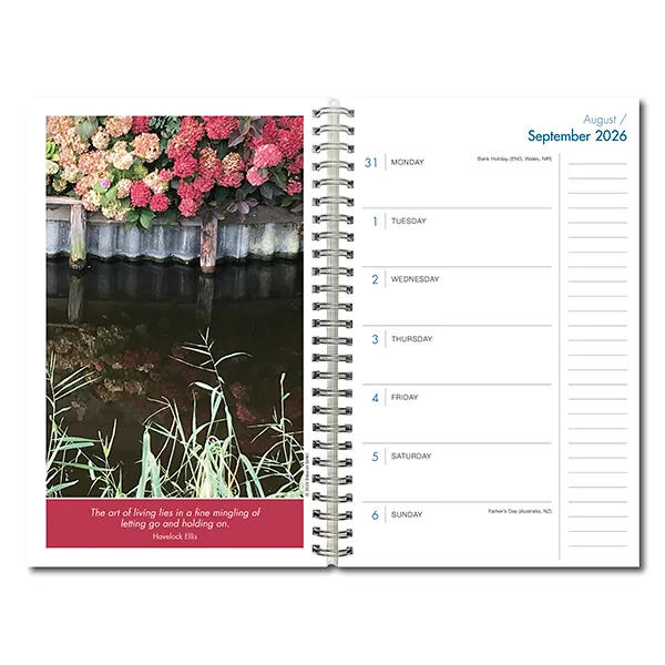 Simplicity 2027 weekagenda fotografie rustgevend