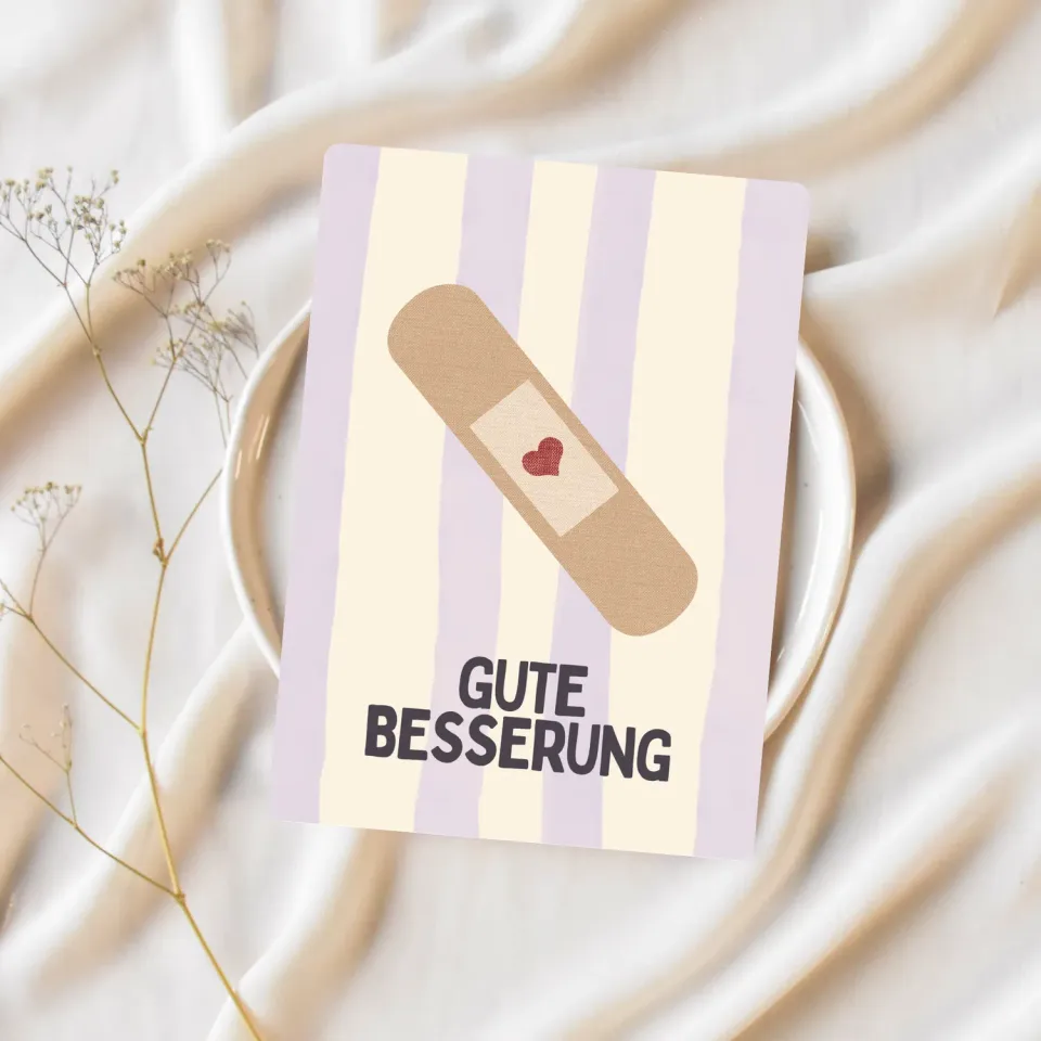 Lilly Braun Gute Besserung 5069 wenskaart beterschap