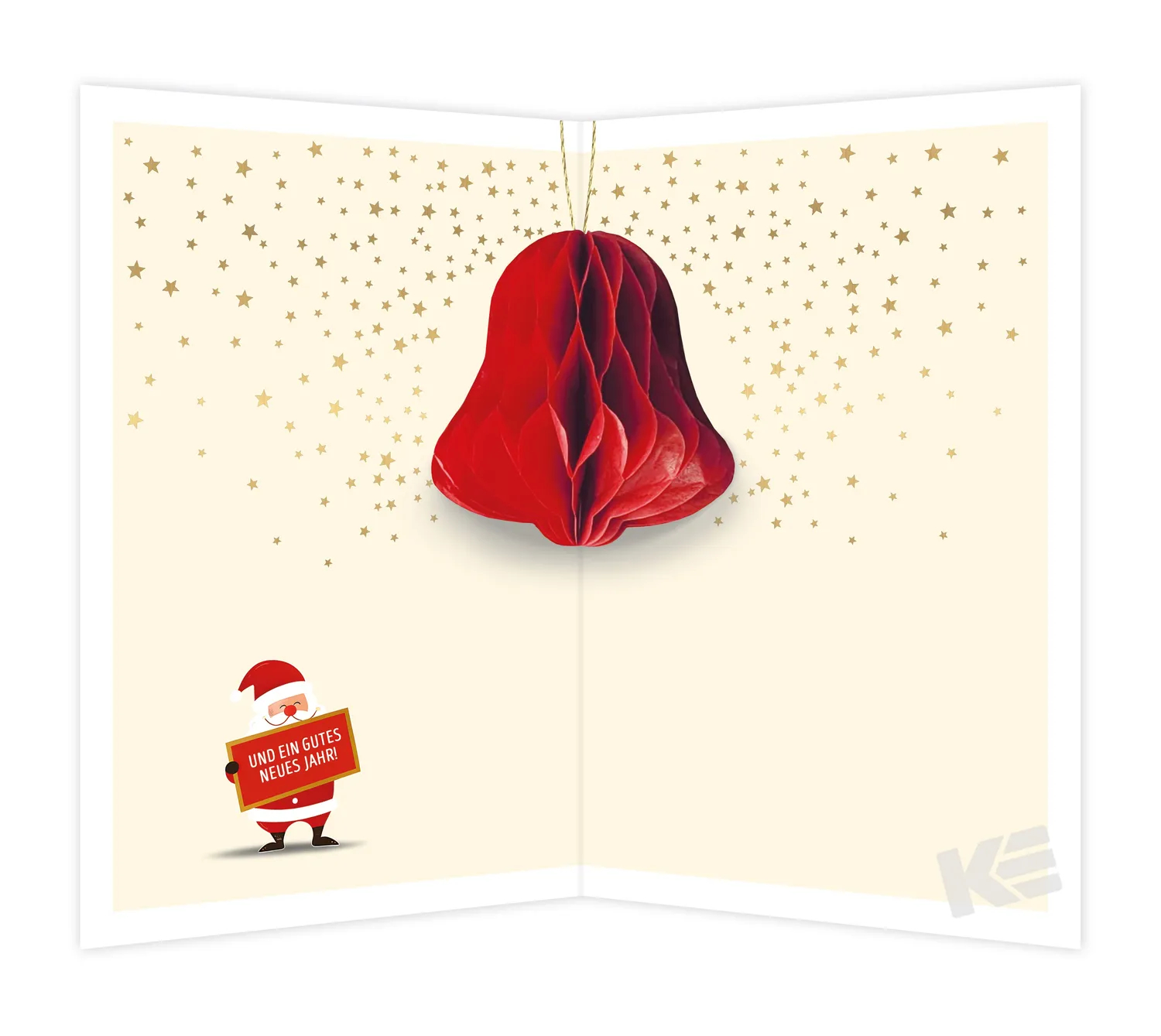 Kurt Eulzer 22-0037 Christmas à la Carte kerstkaart 3D