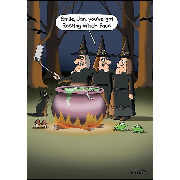 Sellers Publishing Halloween Humor HL12980Q halloweenkaarten 3 stuks
