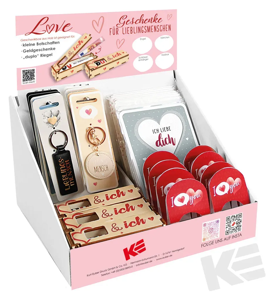 Kurt Eulzer 01-0280 Display Love display VK1 geschenkset