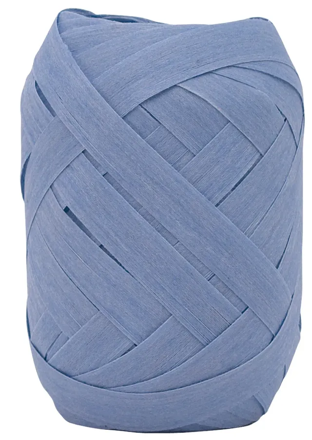 Kurt Eulzer 02-0505 cadeaulint katoen blauw 12 m