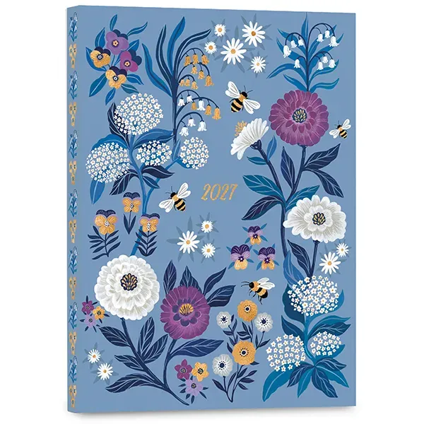 Sellers Publishing Garden Bee Weekly agenda 2027 softcover bijen