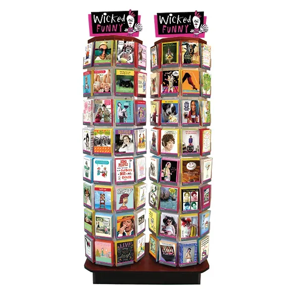 Sellers Publishing Best of RSVP Humor 144-pocket kaartenmolen dubbele toren