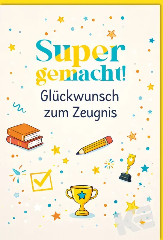 Kurt Eulzer 60-6715 geslaagd wenskaart diploma 1 stuk