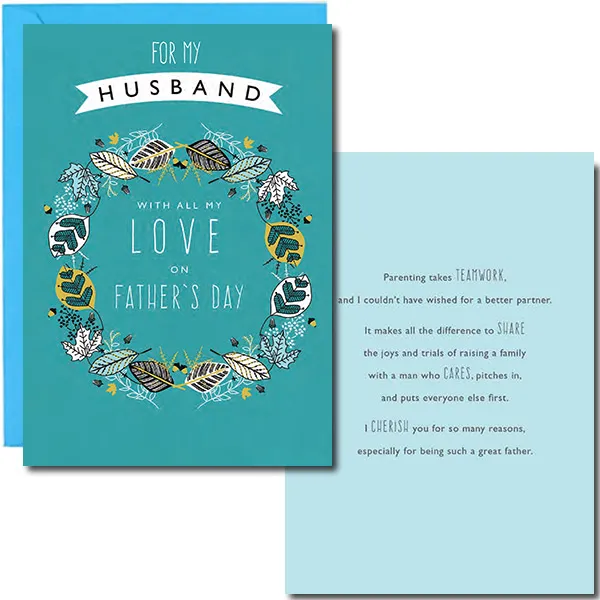 Sellers Publishing Father's Day F3919A vaderdagkaart man