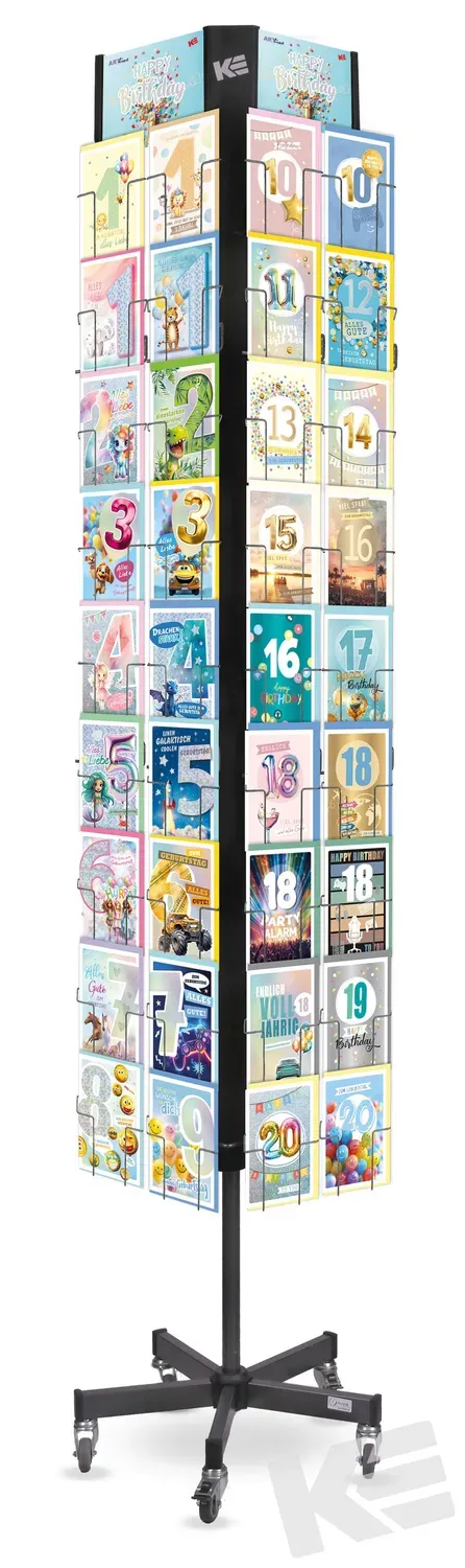 Kurt Eulzer 99-9986 verjaardagskaarten set 72 stuks A6