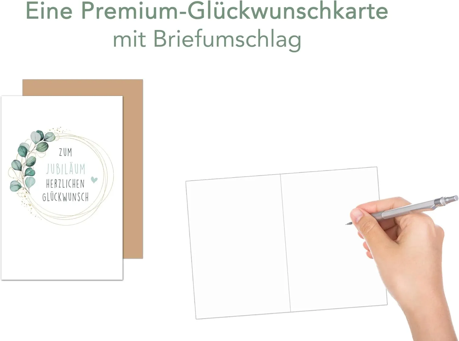 Edition Seidel Premium jubileumkaart J133 enkel