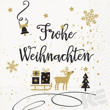 Kurt Eulzer 09-4533 kerstkaart Frohe Weihnacht