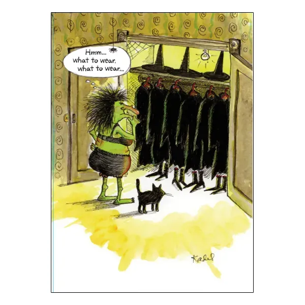 Sellers Publishing Halloween HL2790A halloweenkaart 3 stuks humor