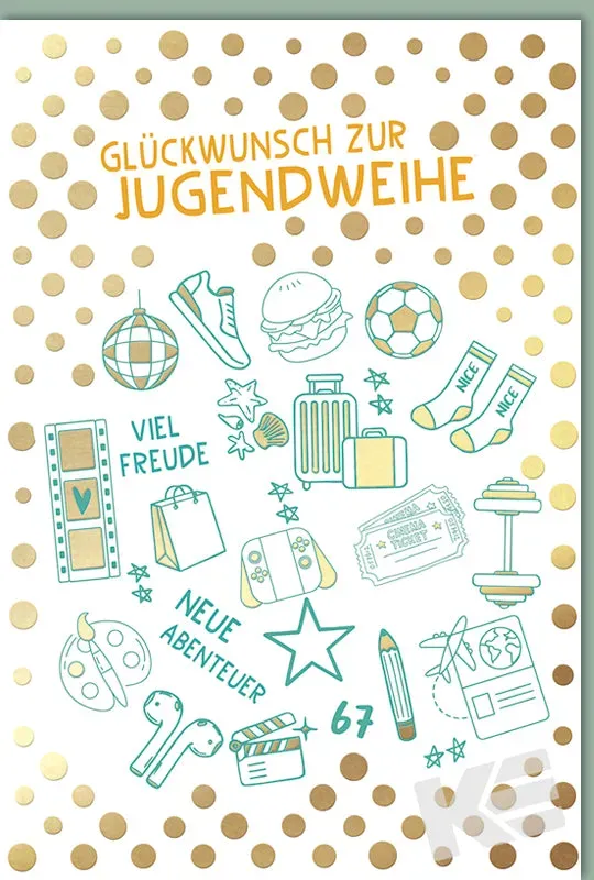 Kurt Eulzer 17-1079 jeugdwijding kaart wit prägung VK1