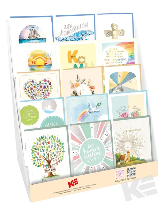 Kurt Eulzer 99-1291 communie display 15 kaarten A6