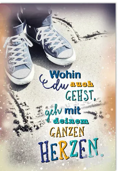 Kurt Eulzer Happy Life 41-1159 wenskaart schoenen per stuk