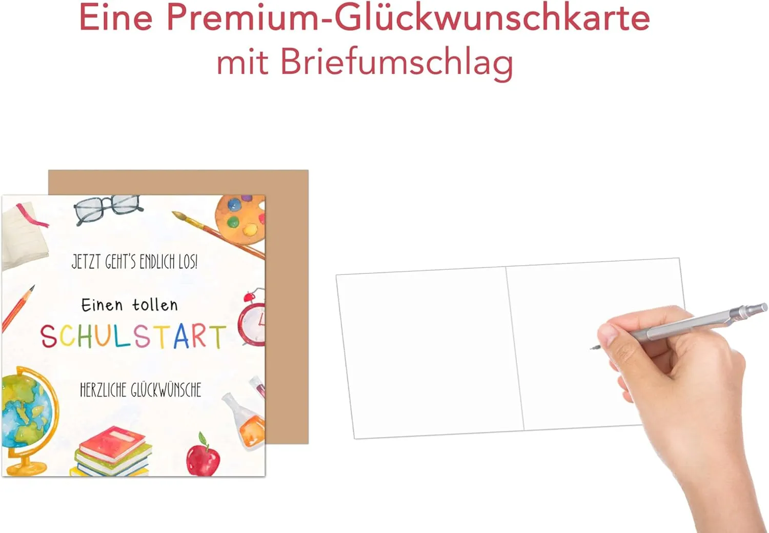 Edition Seidel ESQ100 inschulingskaart vierkant