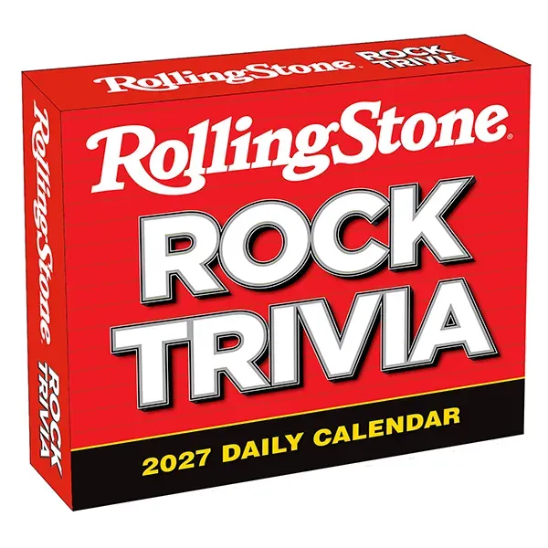 Rolling Stone Rock Trivia 2027 scheurkalender rockquiz