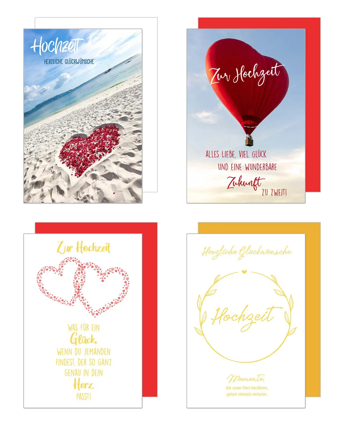 Edition Seidel trouwkaarten 20276 mr mrs set 9