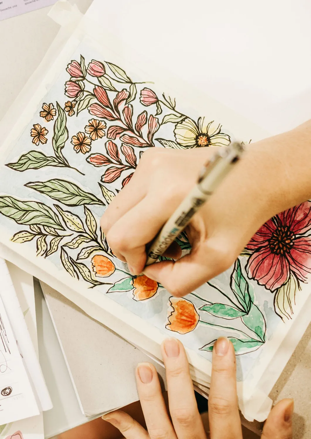 Blad & Beeld Workshop Botanisch tekenen workshop