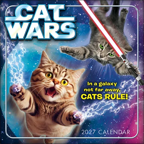 Sellers Publishing Cat Wars 2027 minikalender katten