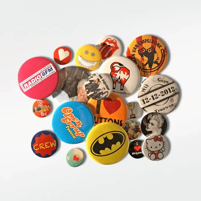 Gozi Buttons button rond 2,5cm eigen ontwerp