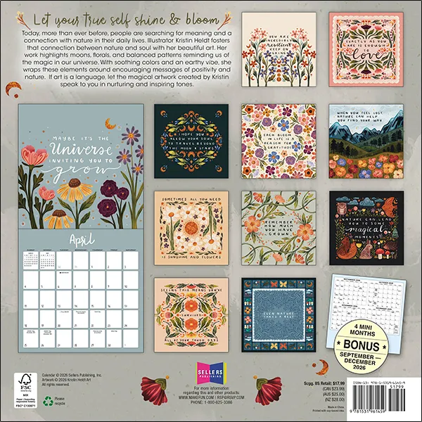 Sellers Publishing Nature and Hope 2027 wandkalender natuur
