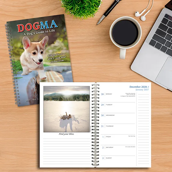 Sellers Publishing Dogma 2027 weekplanner hondenfoto’s