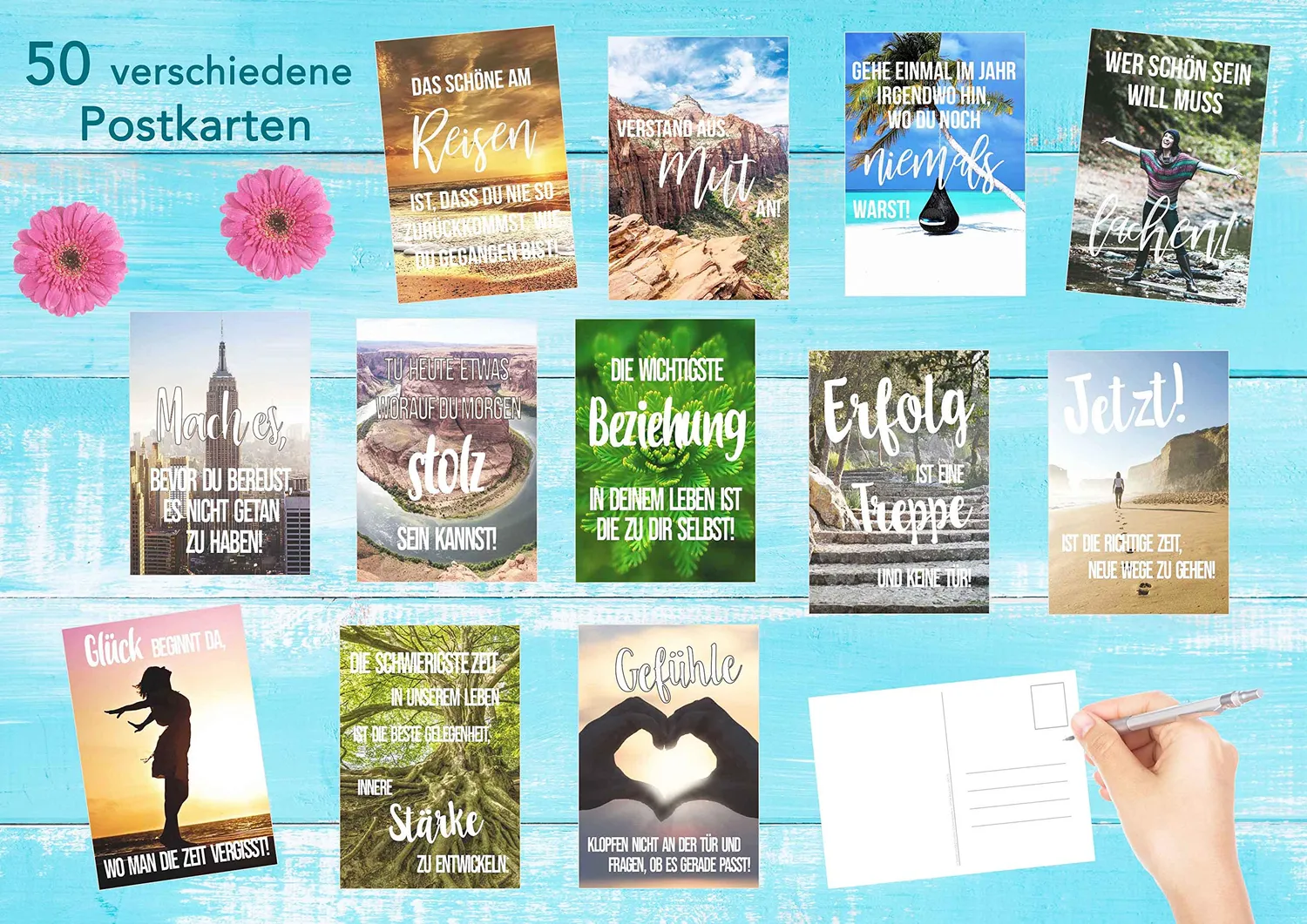 Edition Seidel Leben & Momente 20246 Postkaarten Set van 50